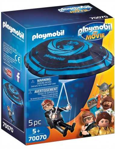 PlayMobil The Movie 70070 - Rex Dasher con Paracadute - PLA70070 | Futurartb2b Ingrosso Giocattoli