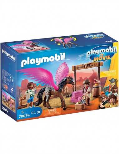 PlayMobil The Movie 70074 - Marla e Del con Cavallo Alato - PLA70074 | Futurartb2b Ingrosso Giocattoli