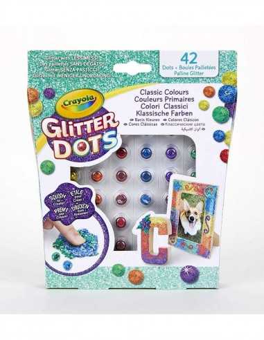 Glitter Dots Ricarica base colori classici - CRA04-0805 | Futurartb2b Ingrosso Giocattoli