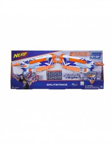 Nerf N-Strike Elite Splitstrike 2 Blaster con 8 dardi - TOYC3135EU50 | Futurartb2b Ingrosso Giocattoli