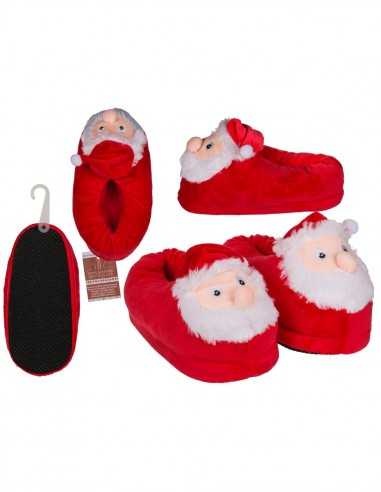 Pantofole di Babbo Natale 37-38 - OTB99/6128-37/38 | Futurartb2b Ingrosso Giocattoli