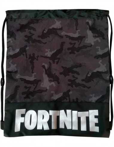 Fortnite Sacca zaino nera camo - PAN62028 | Futurartb2b Ingrosso Giocattoli