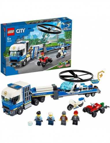 Lego 60244 trasportatore di elicotteri della polizia - LEG6288819 | Futurartb2b Ingrosso Giocattoli