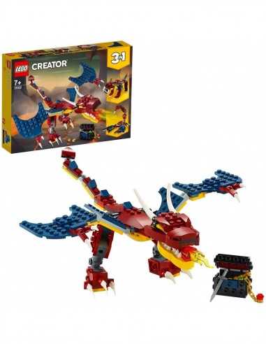 Lego 31102 drago di fuoco - LEG6288725 | Futurartb2b Ingrosso Giocattoli