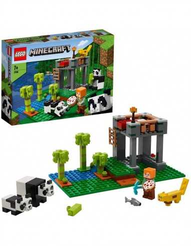 Lego minecraft 21158 l'allevamento di panda - LEG6288707 | Futurartb2b Ingrosso Giocattoli