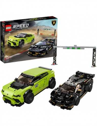 Lego 76899 lamborghini urus ST-X e Lamborghini Huracan Super Trofeo EVO - LEG6289097 | Futurartb2b Ingrosso Giocattoli