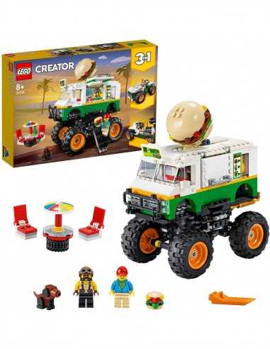 Lego 31104 monster truck degli hamburger - LEG6288729 | Futurartb2b Ingrosso Giocattoli