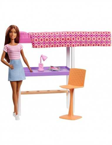 Barbie Bambola con PlaySet Camera da letto - TOYDVX51/FXG52 | Futurartb2b Ingrosso Giocattoli