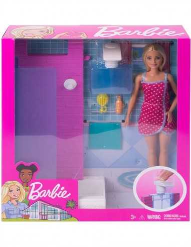 Barbie Bambola Playset Doccia - TOYDVX51/FXG51 | Futurartb2b Ingrosso Giocattoli