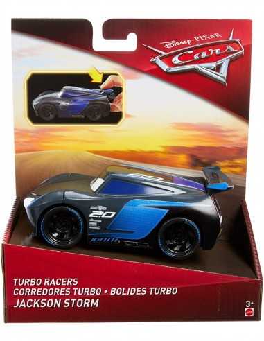 Disney Cars - Veicolo schiaccia e sfreccia auto Jackson storm turbo racers - TOYFYX39/FYX41 | Futurartb2b Ingrosso Giocattoli