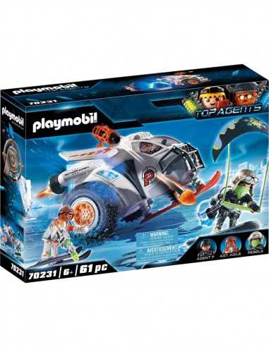 PlayMobil Top Agents 70231 - Slitta Carrozata dello Spy Team - PLA70231 | Futurartb2b Ingrosso Giocattoli