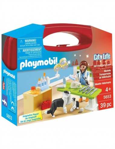 PlayMobil City Life 5653 - Valigetta veterinario - PLA5653 | Futurartb2b Ingrosso Giocattoli