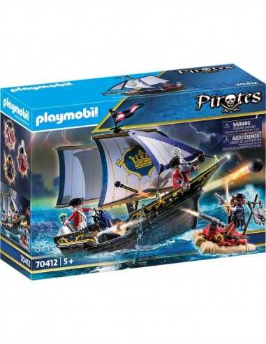 PlayMobil Pirates 70412 - Nave della marina reale - PLA70412 | Futurartb2b Ingrosso Giocattoli