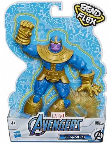 Marvel Avengers - Personaggio Thanos Bend And Flex - HASE7377/E8344 | Futurartb2b Ingrosso Giocattoli