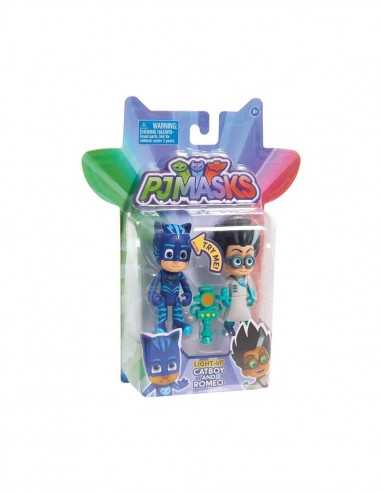 Pj masks personaggi catboy e romeo con luci - WON24810/2 | Futurartb2b Ingrosso Giocattoli